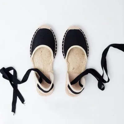 Canvas Espadrille Women Flats