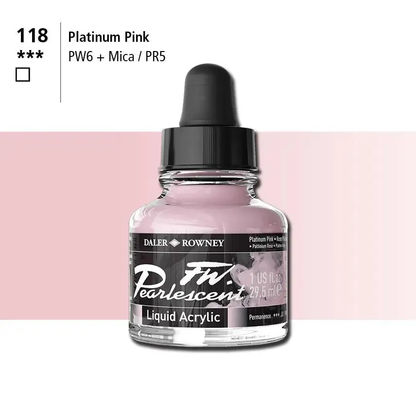 Daler-Rowney Fw Pearlescent Ink 29.5ml