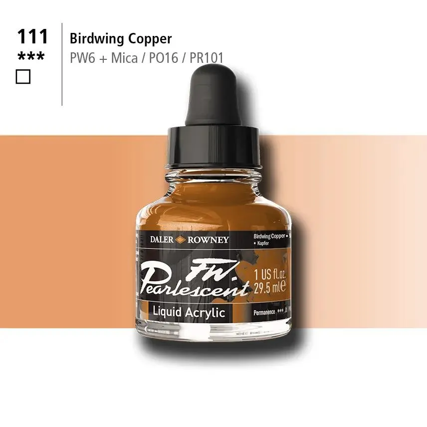 Daler-Rowney Fw Pearlescent Ink 29.5ml
