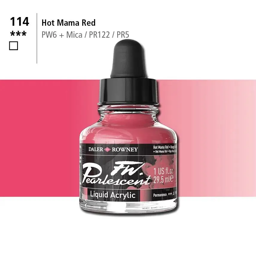 Daler-Rowney Fw Pearlescent Ink 29.5ml