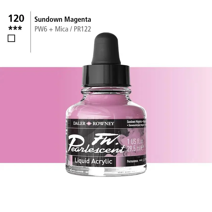 Daler-Rowney Fw Pearlescent Ink 29.5ml