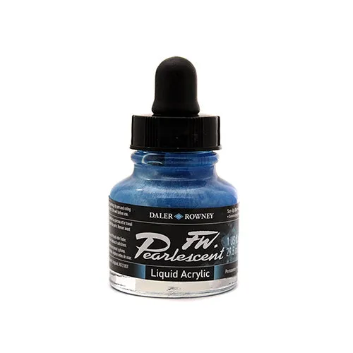 Daler Rowney FW Pearlescent Inks 1oz Various Colors