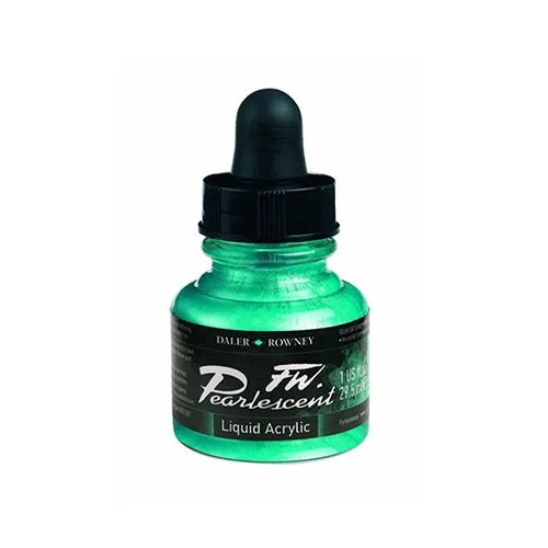 Daler Rowney FW Pearlescent Inks 1oz Various Colors