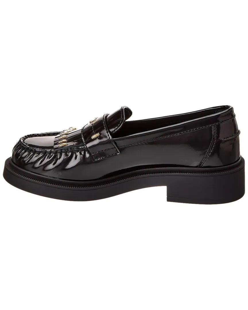 FENDI Filo Leather Loafer