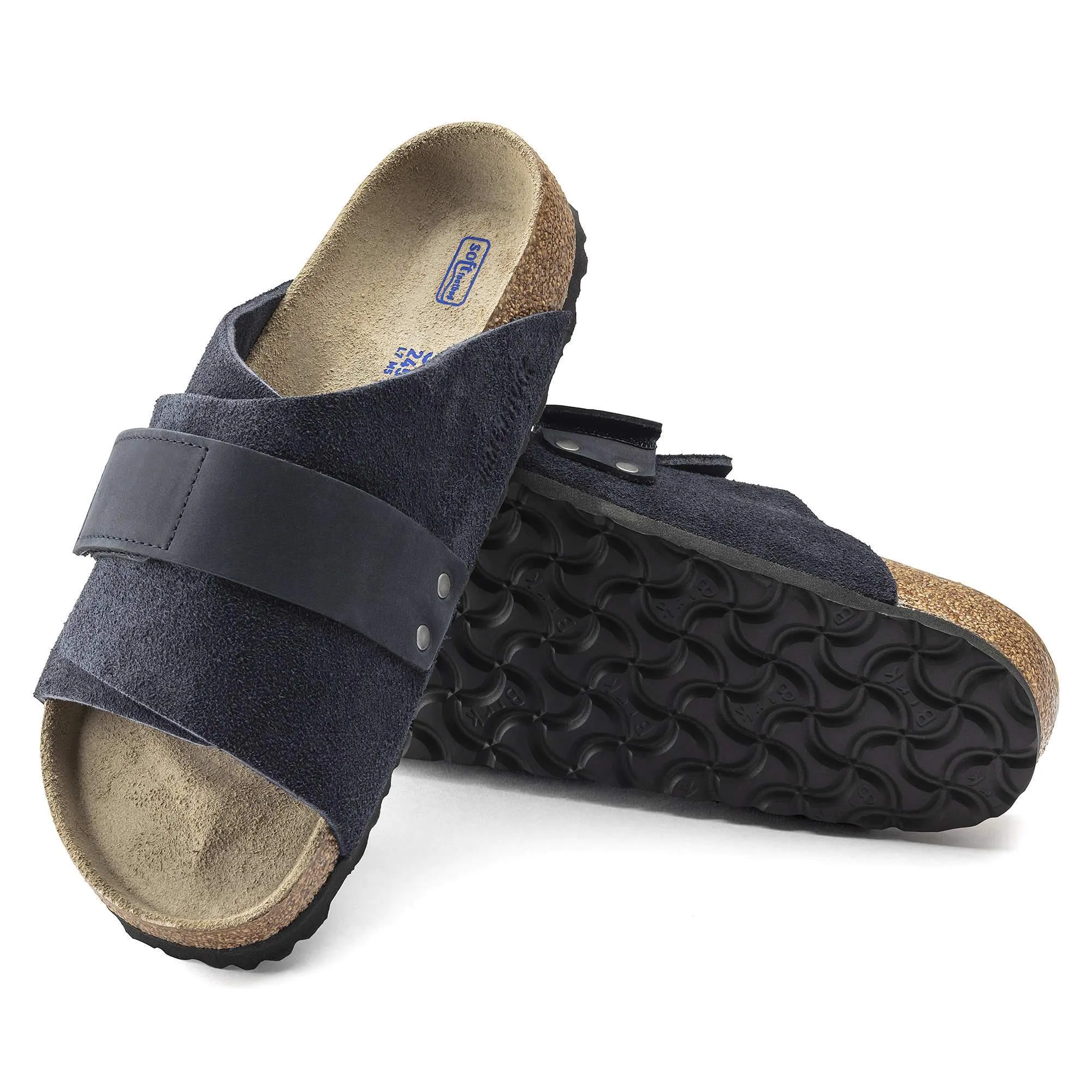 Kyoto Soft Footbed Nubuck/Suede Leather