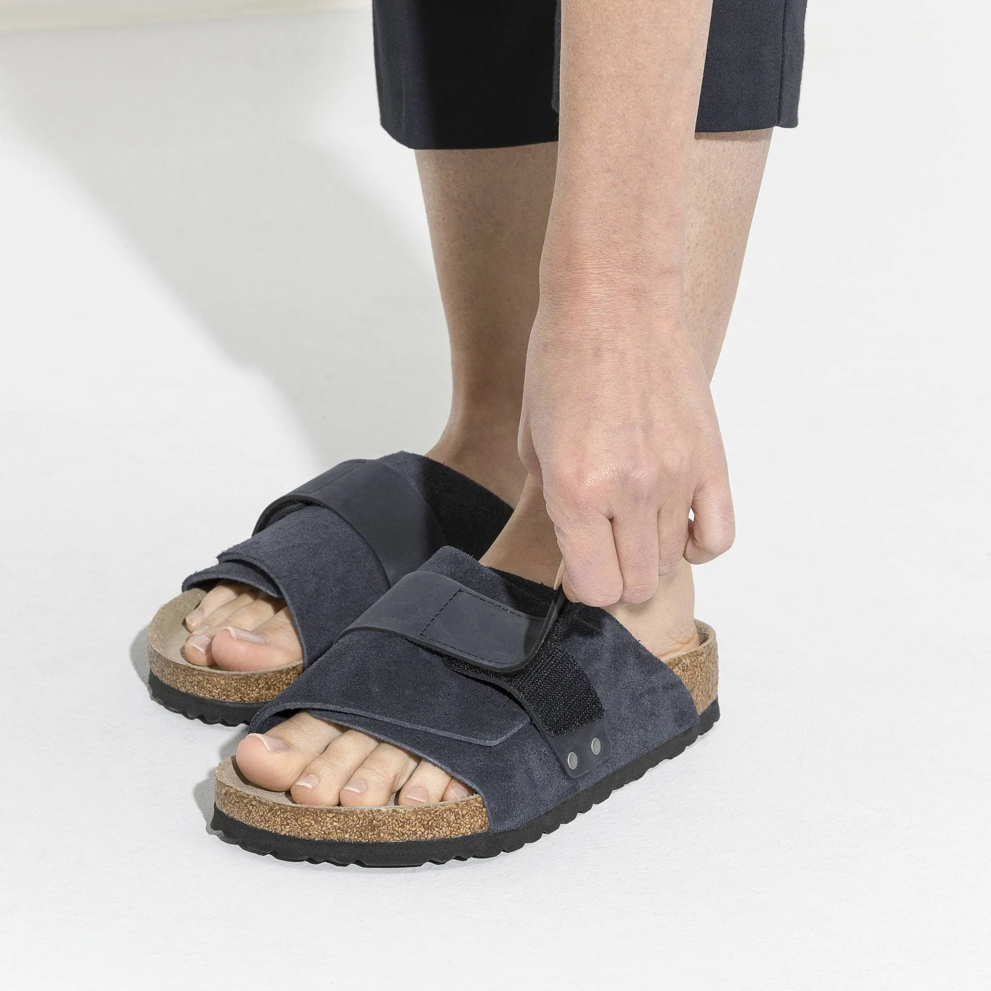 Kyoto Soft Footbed Nubuck/Suede Leather
