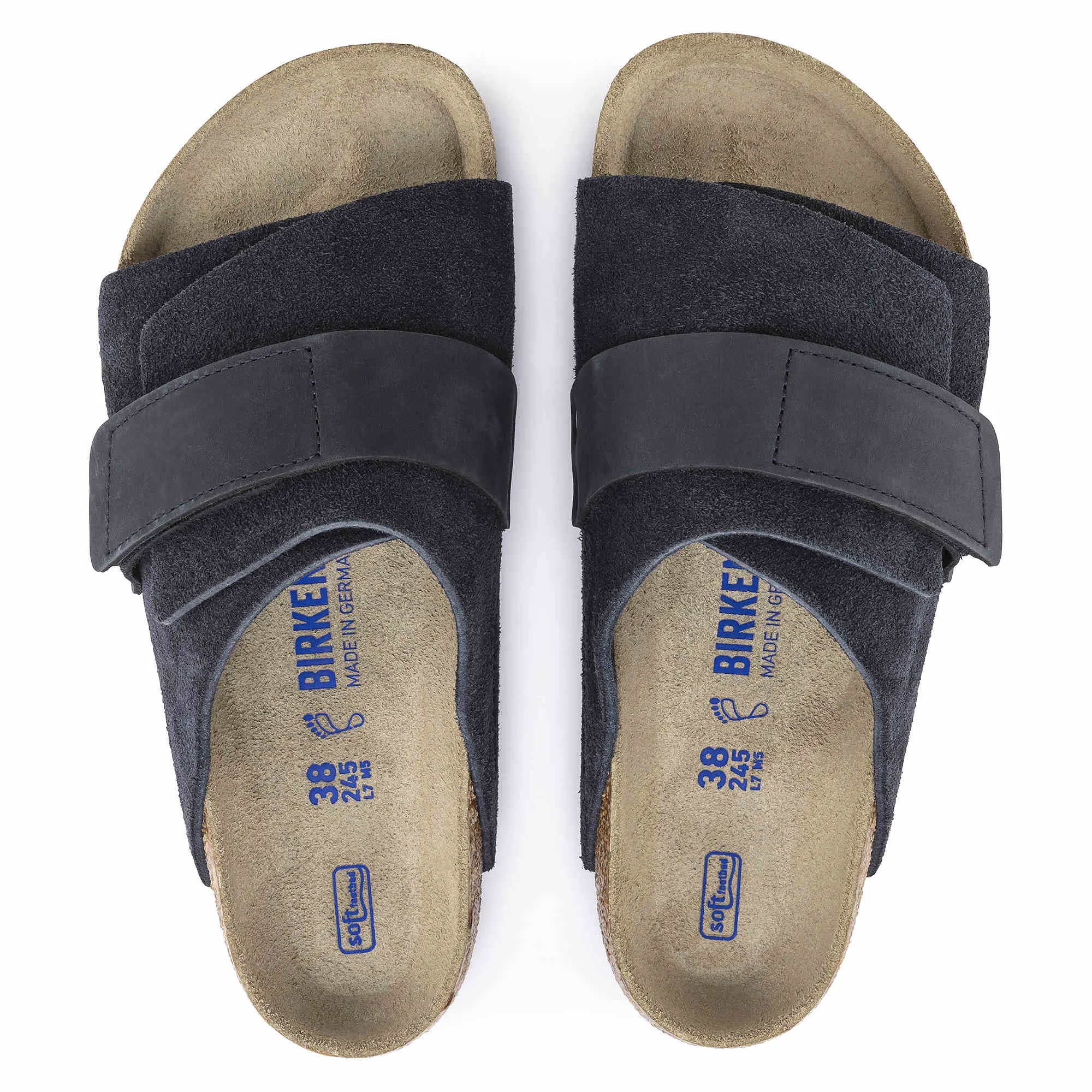 Kyoto Soft Footbed Nubuck/Suede Leather