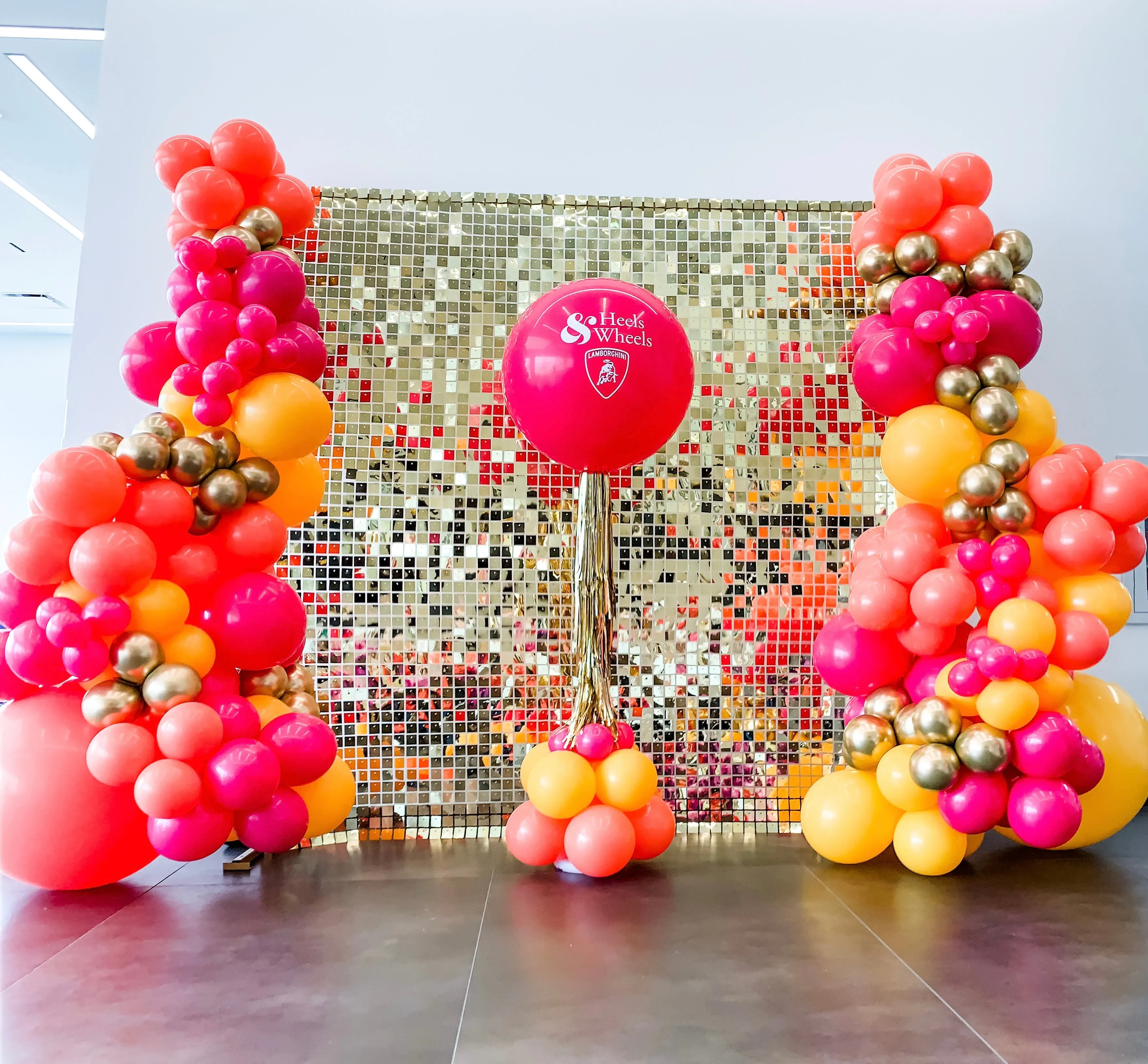 Sequin Shimmer Wall