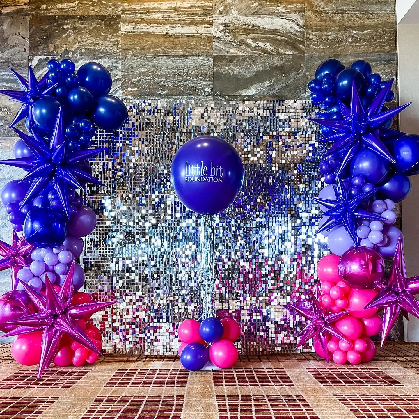 Sequin Shimmer Wall