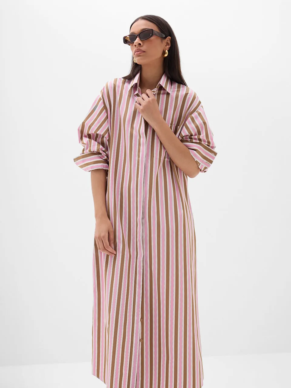 Signature Shirt Dress