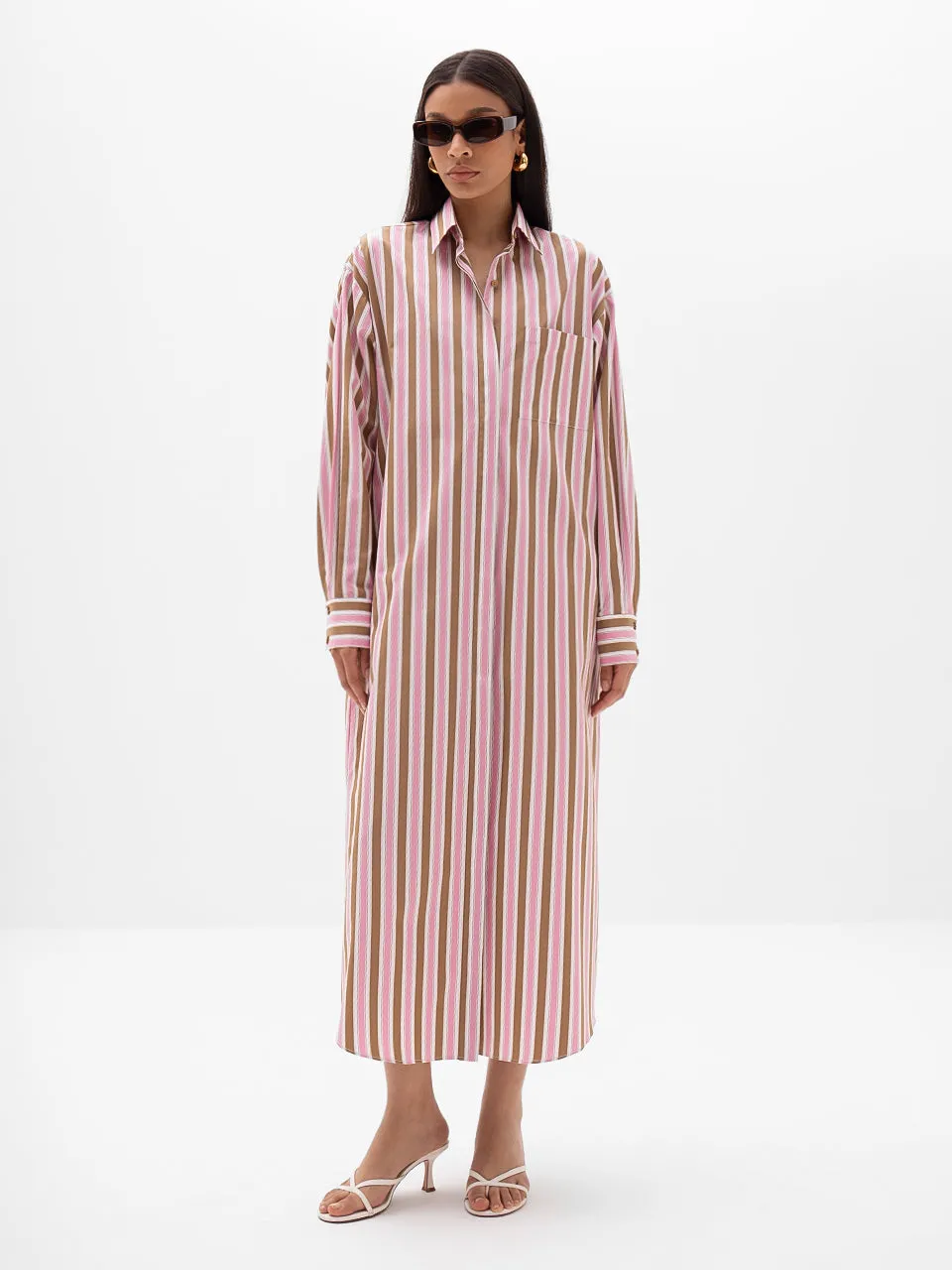 Signature Shirt Dress