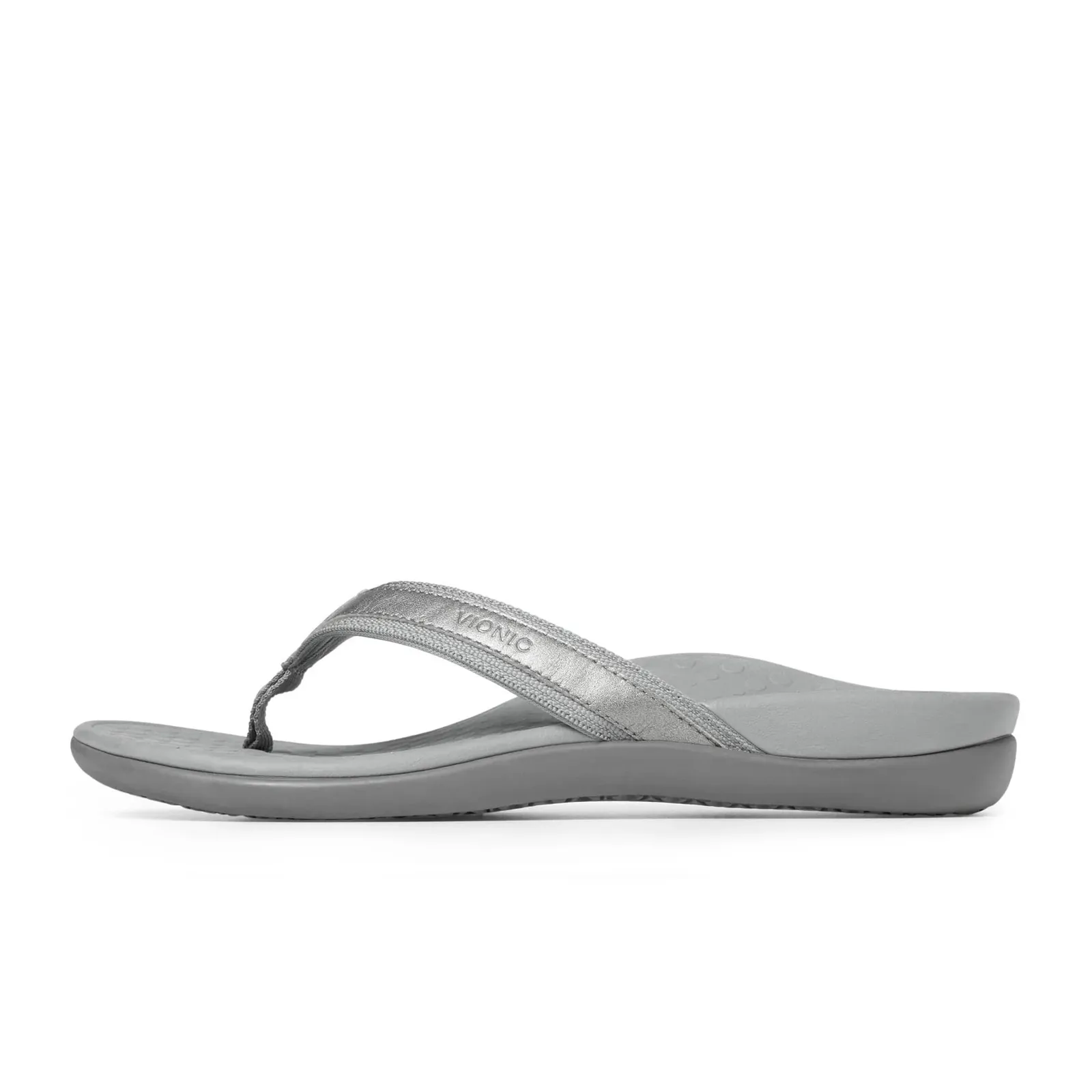 Vionic Tide Sandal (Women) - Pewter Metallic