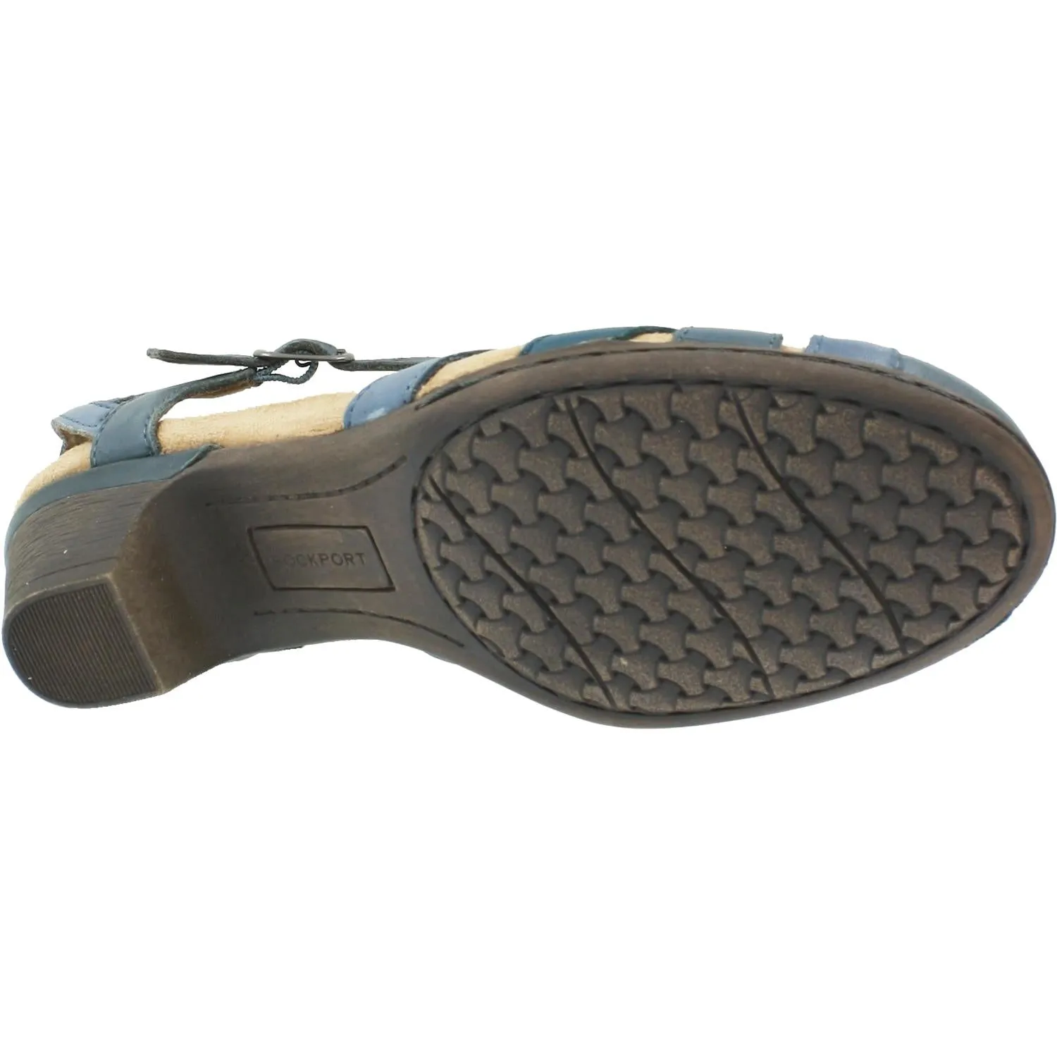 Women's Rockport Cobb Hill Aubrey Blue Multi Leather