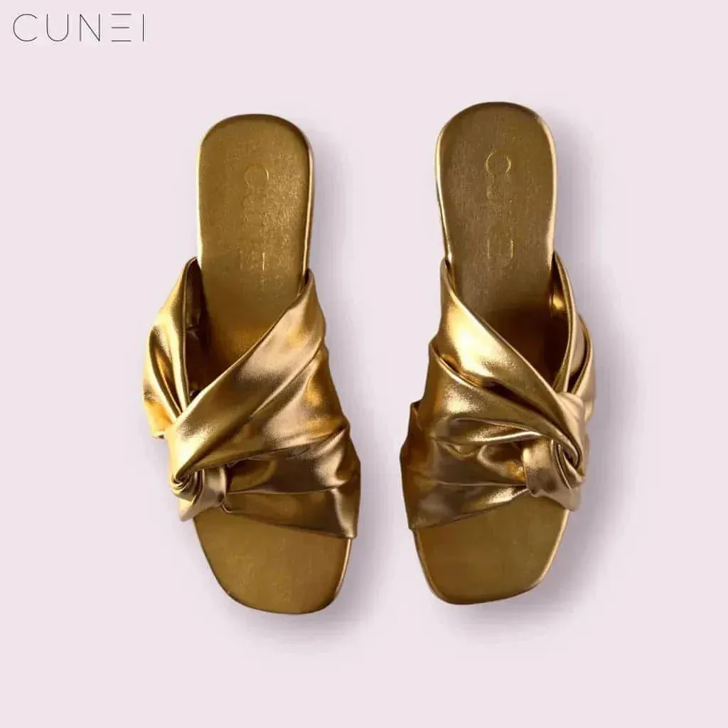 Wrapped in Rose Gold Wedges